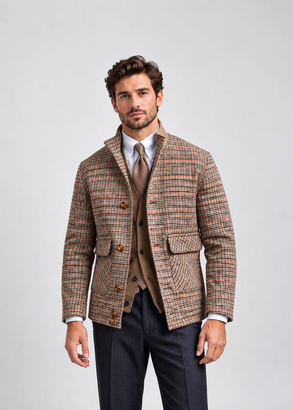 Savile Tweed Bomber
