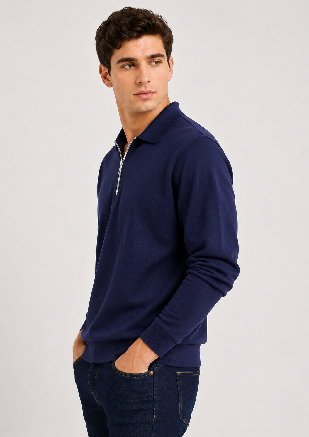 Sport Zip Polo