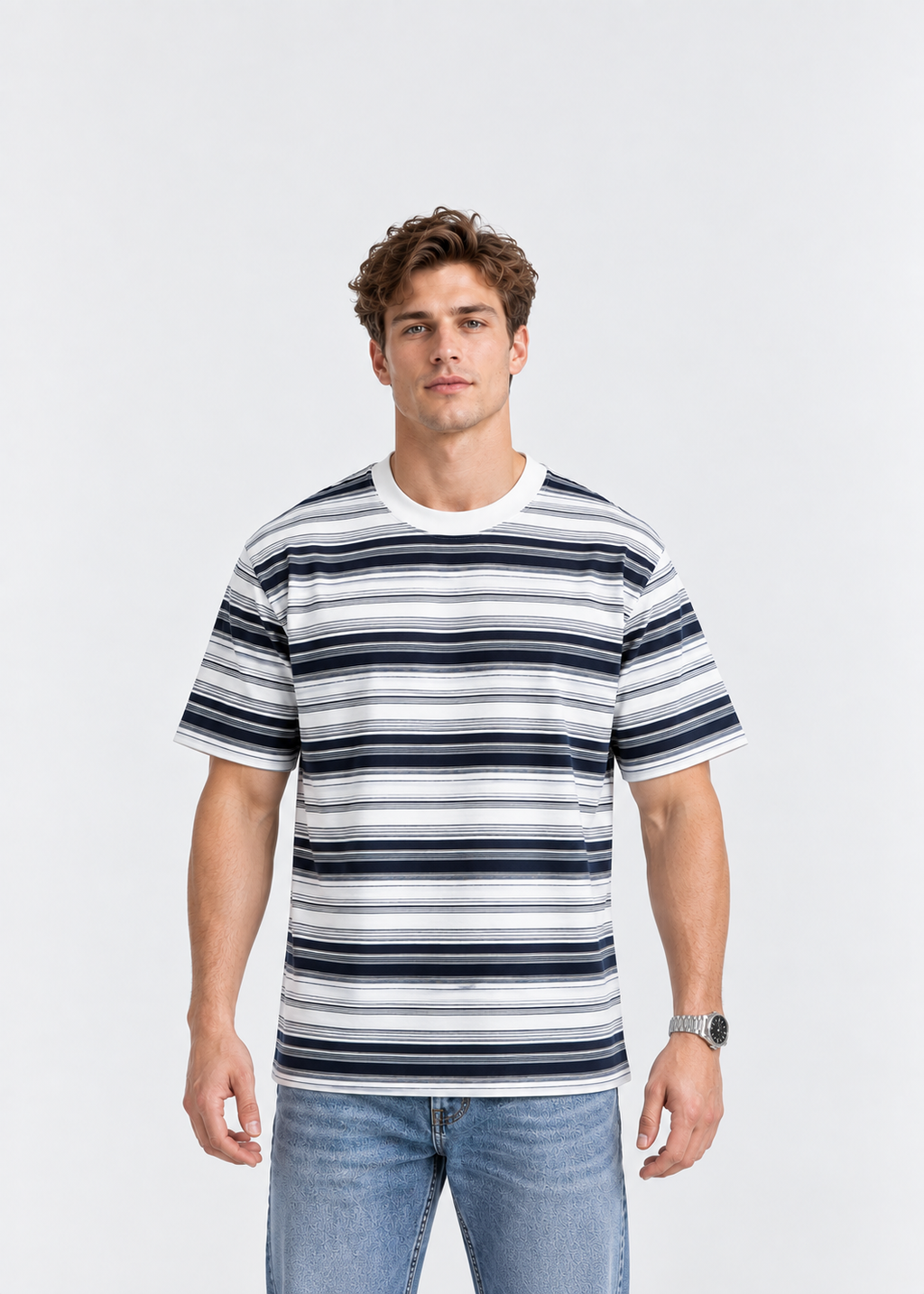 Riviera Stripe Tee