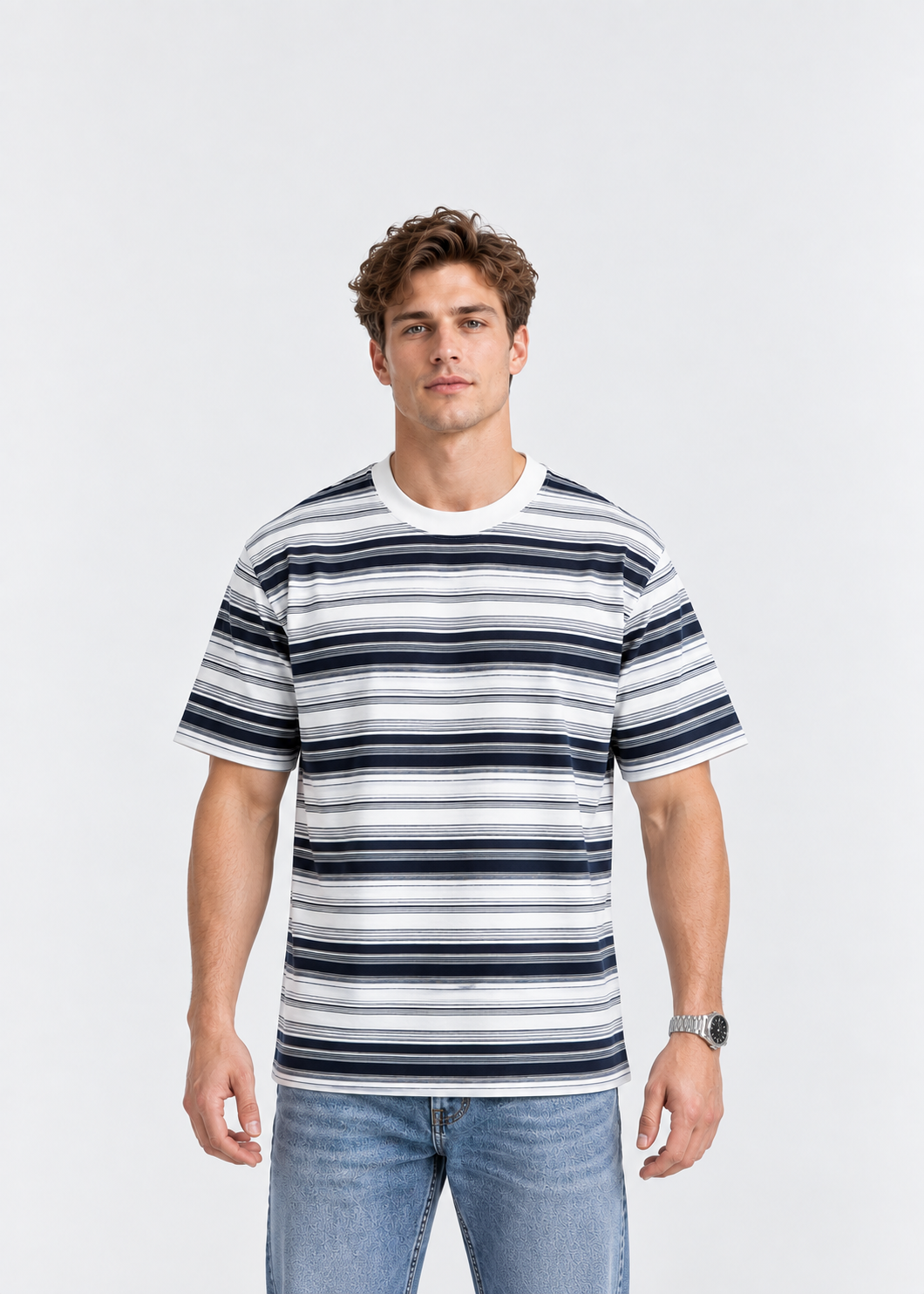 Riviera Stripe Tee