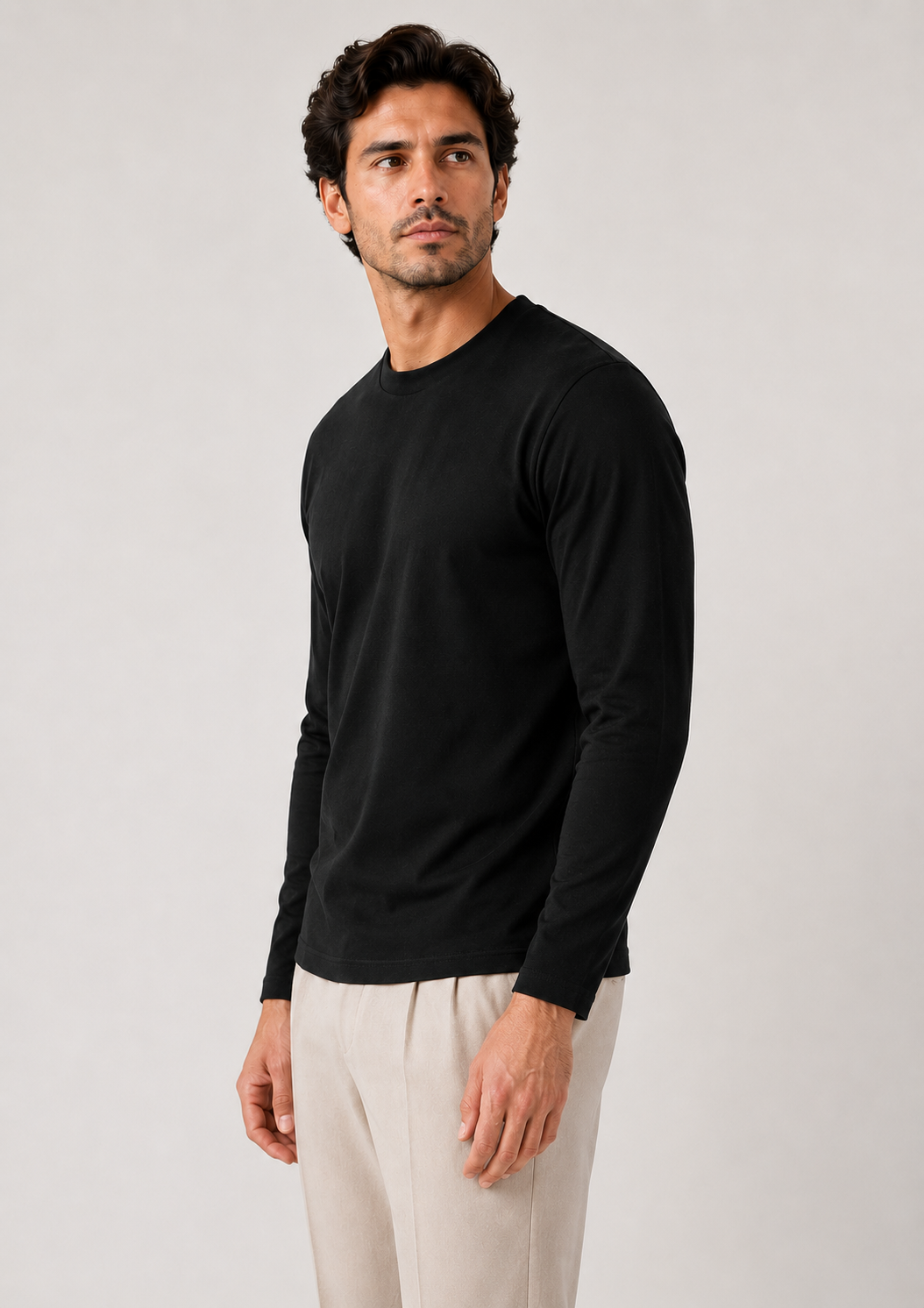 Round Neck Longsleeve