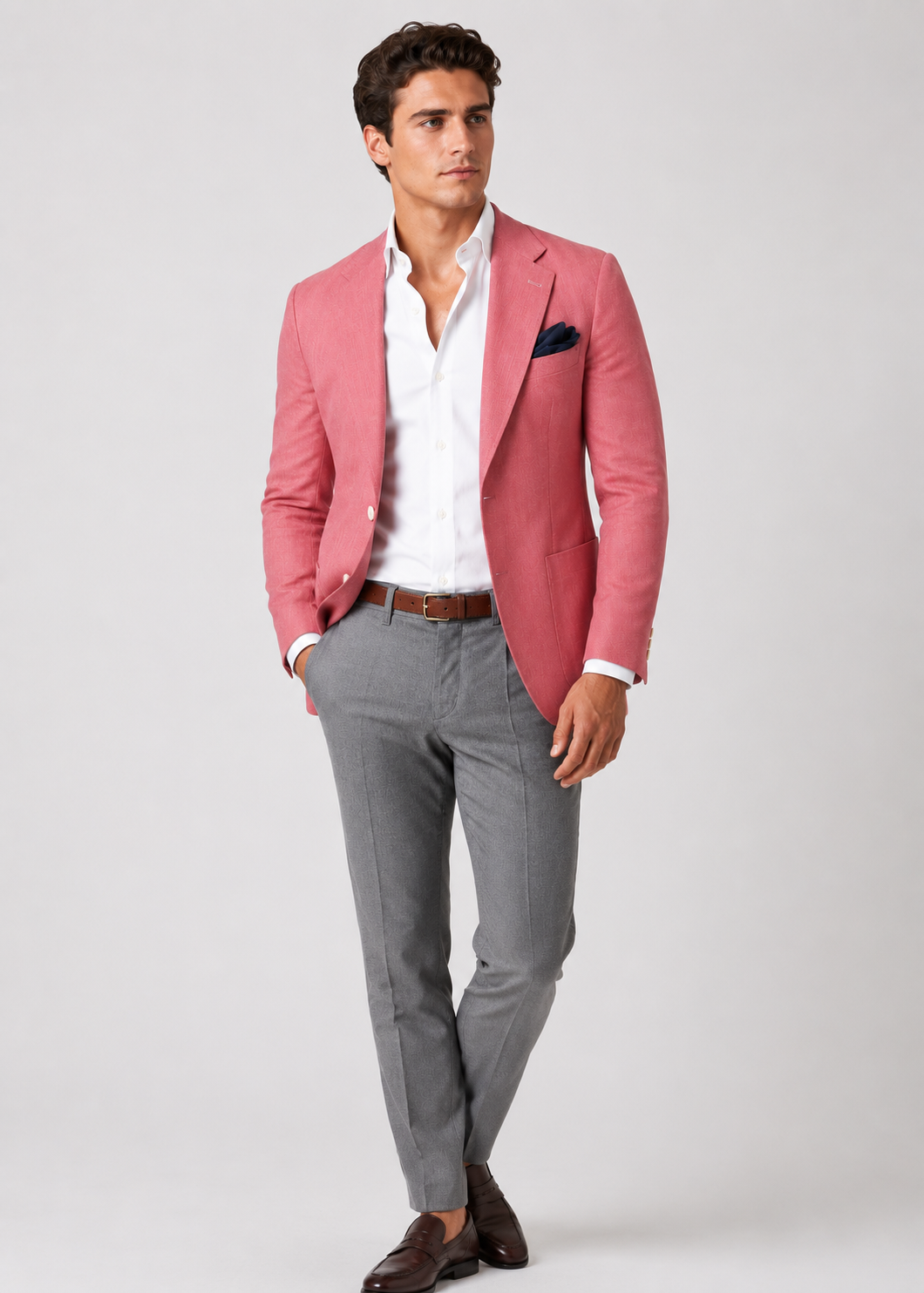 Stripe Blazer