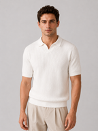 Zion Weston Ribbed Polo