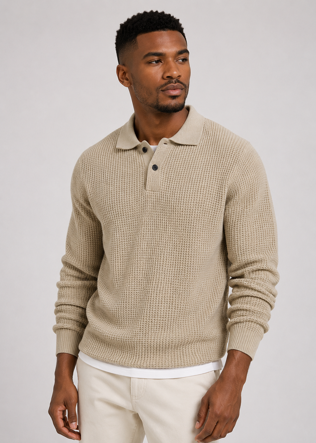 Neck Zip Sweater