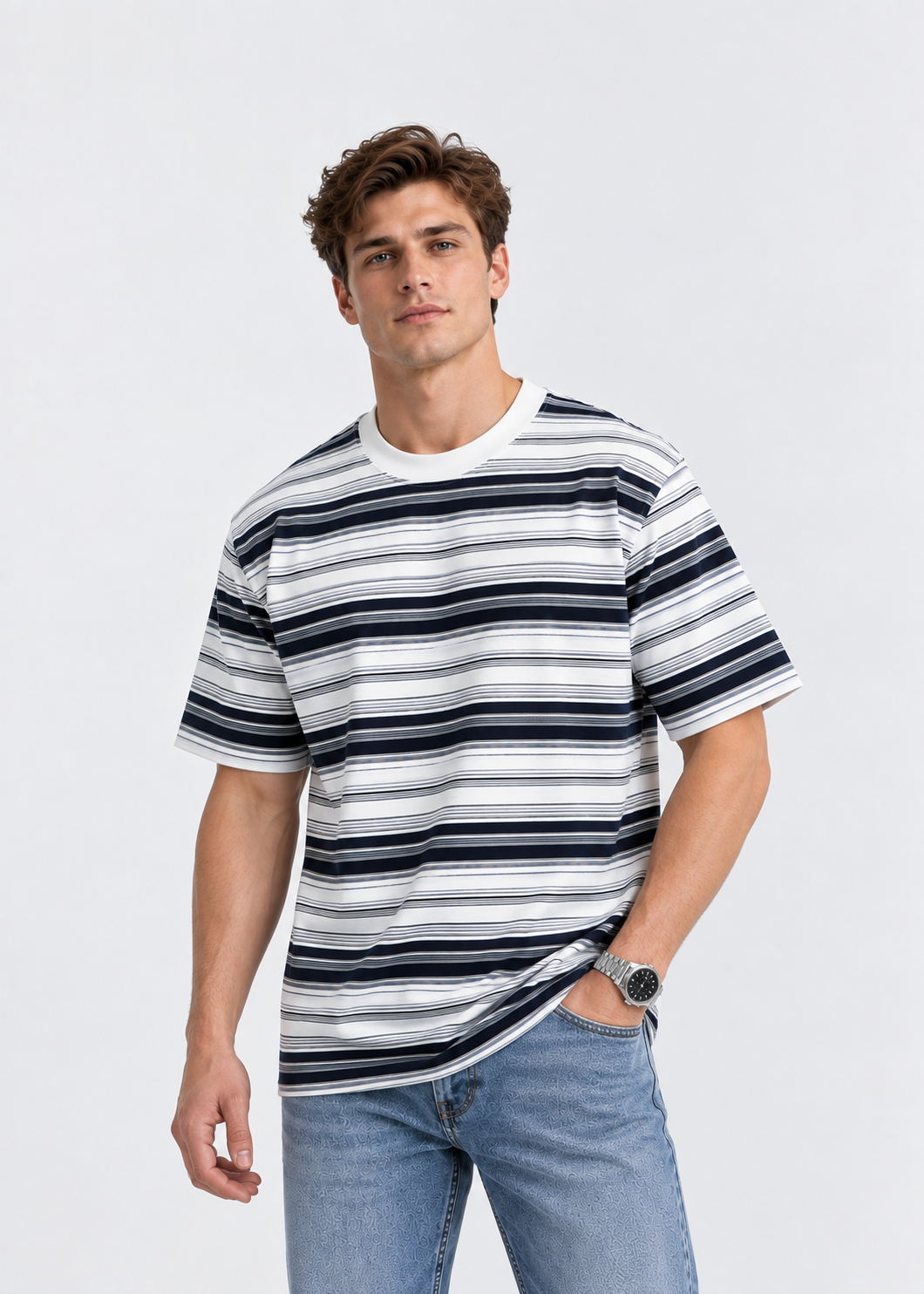 Riviera Stripe Tee