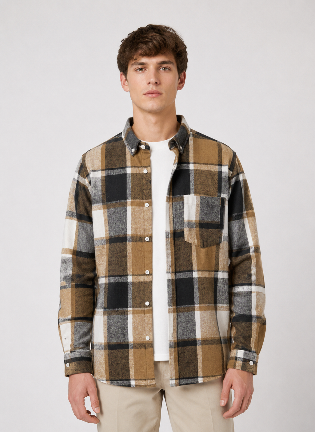 Flannel Plaid Shirt