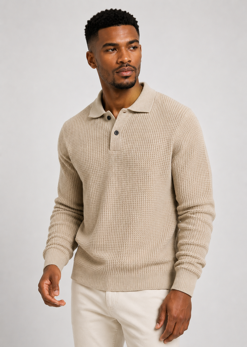 Neck Zip Sweater