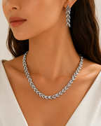 Monaco Leaf Necklace