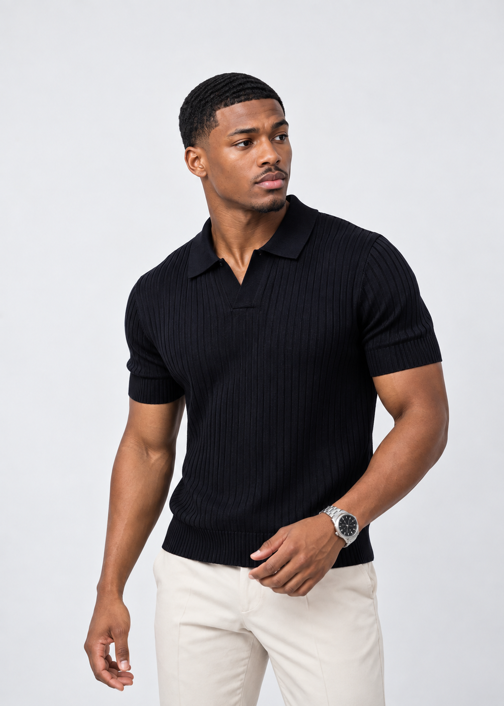 Riviera Stripe Polo