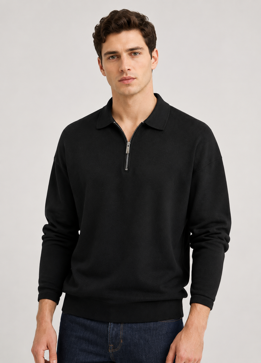 Sport Zip Polo