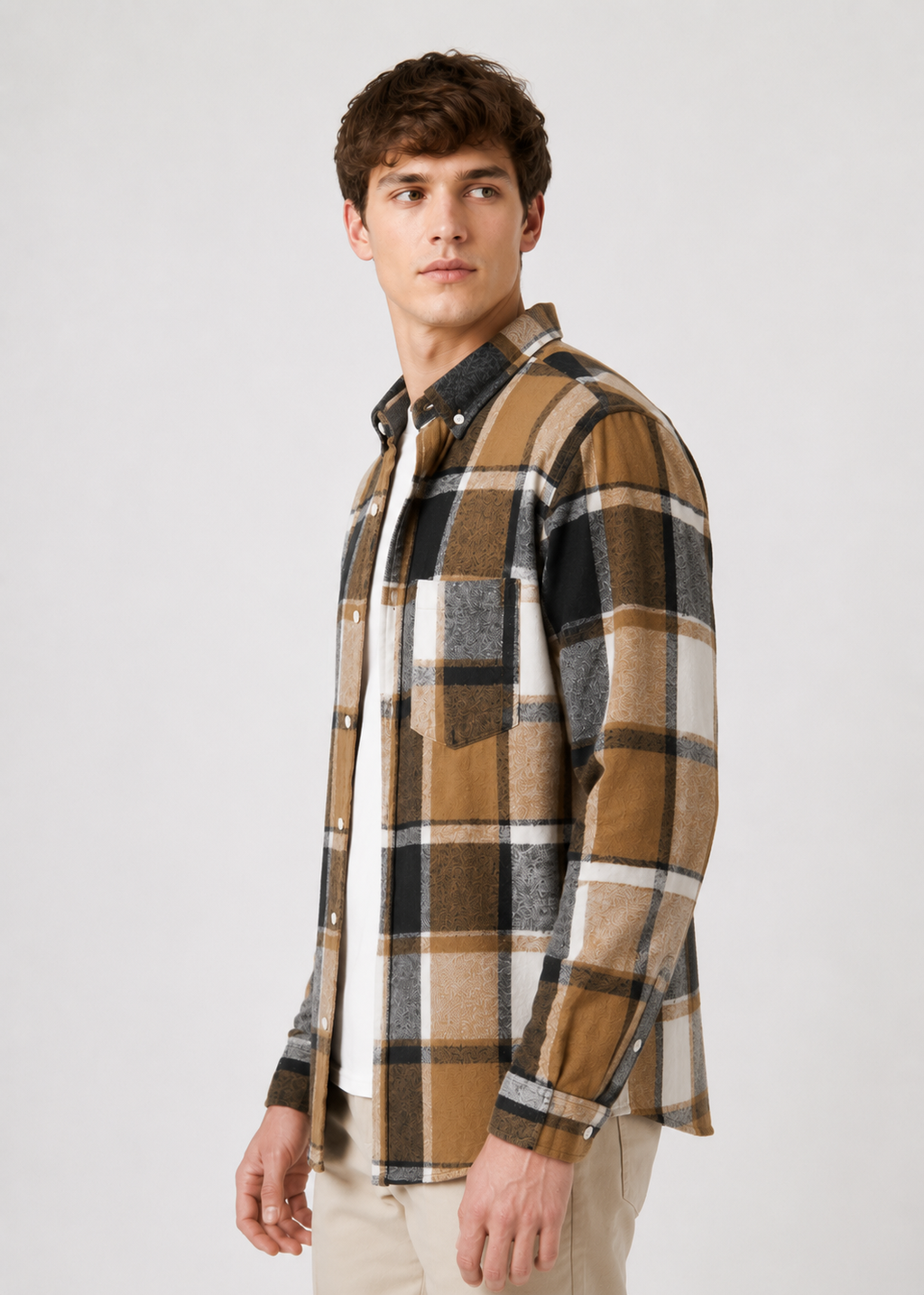 Flannel Plaid Shirt