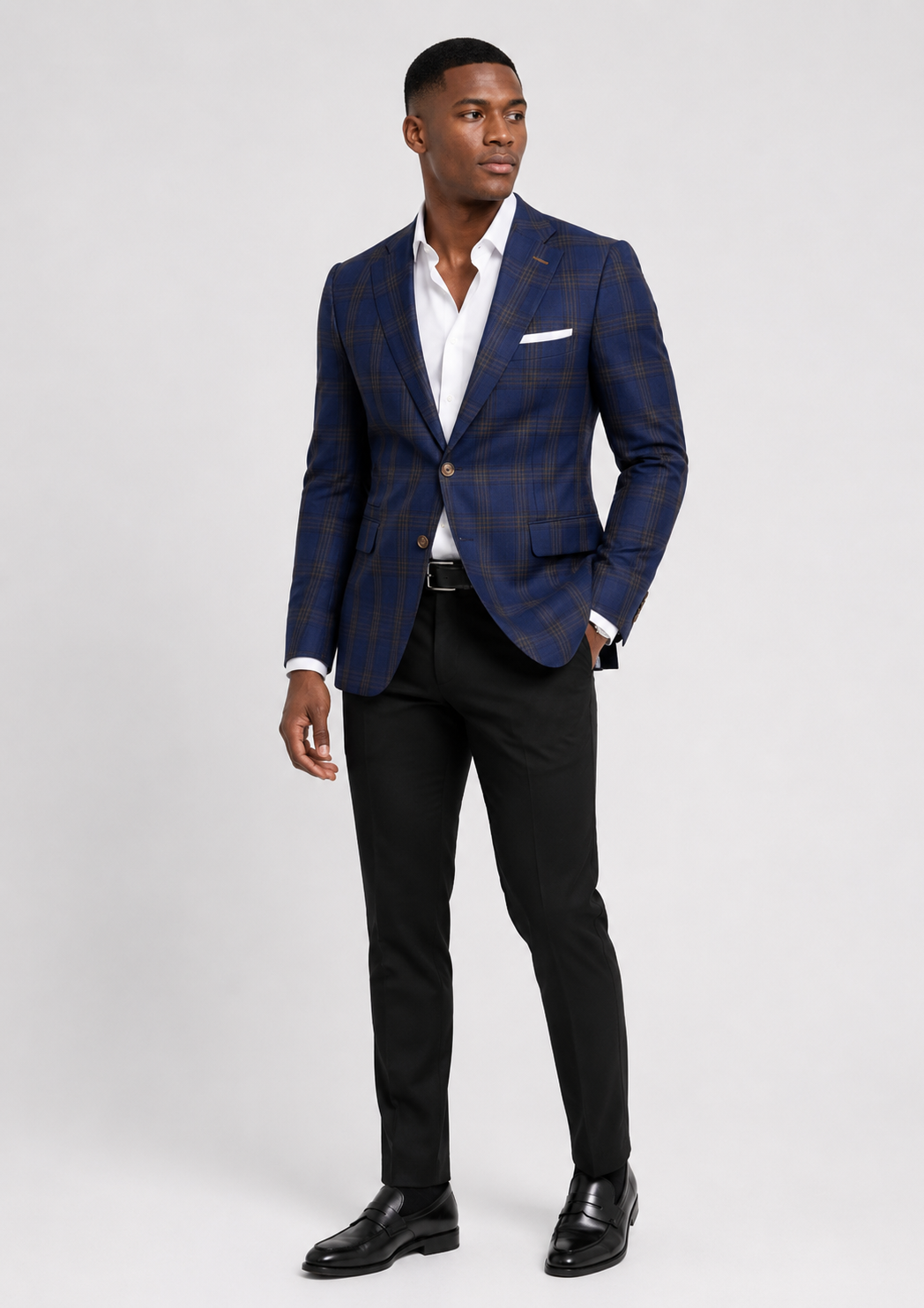 Plaid Blazer