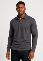 Lapel Long Polo
