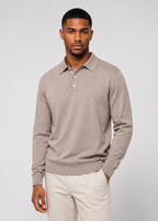 V-Neck Button Polo