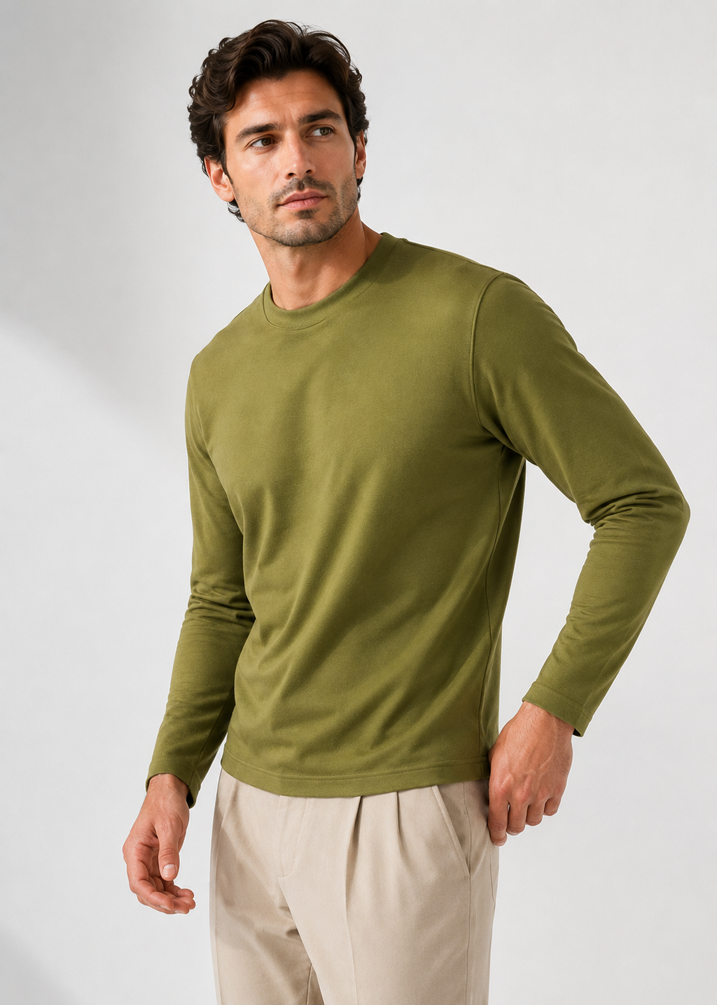 Round Neck Longsleeve
