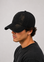 Washed Denim Cap