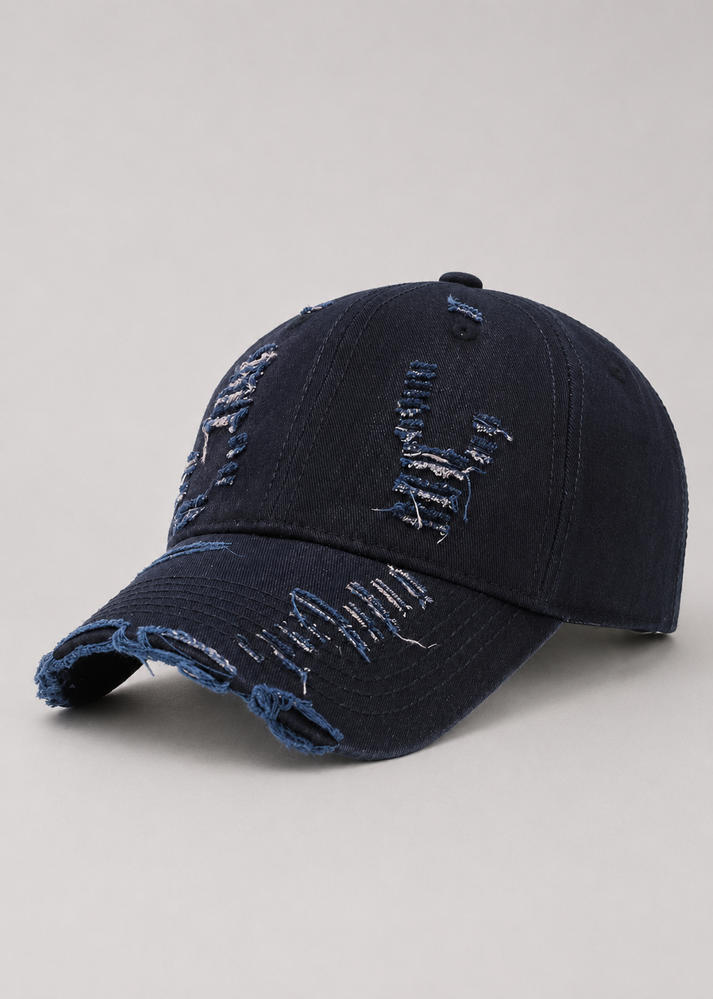 Washed Denim Cap