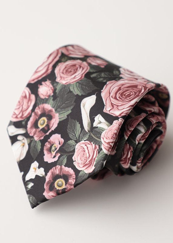 Silk Print Tie