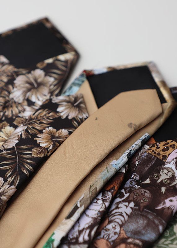 Silk Print Tie