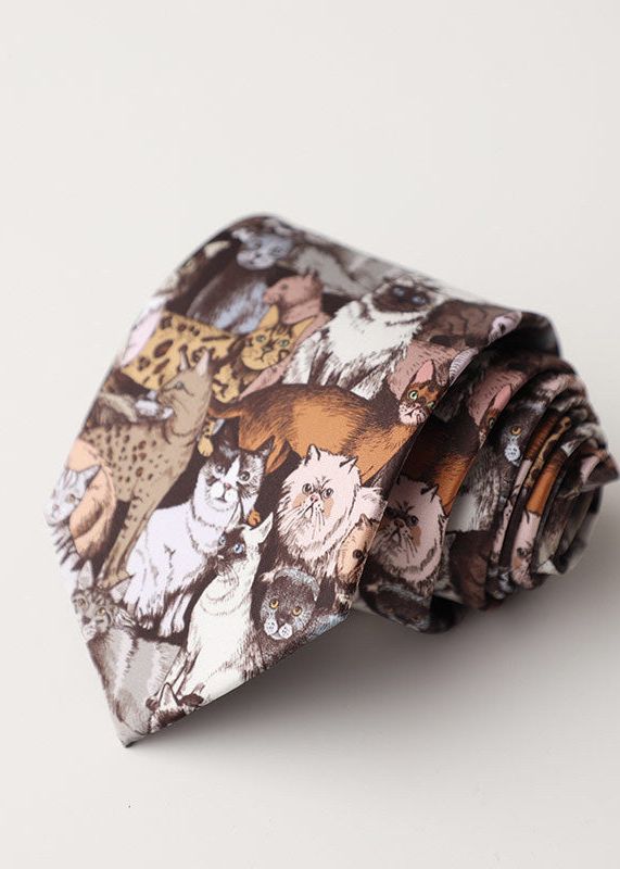 Silk Print Tie