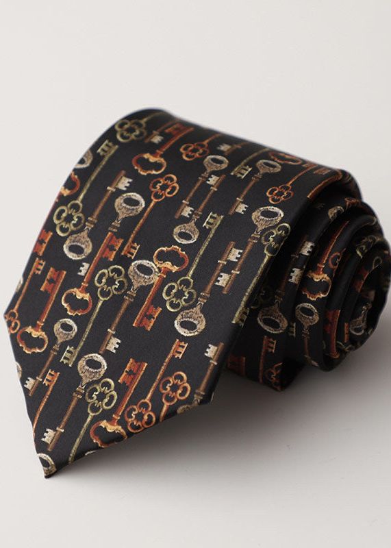 Silk Print Tie