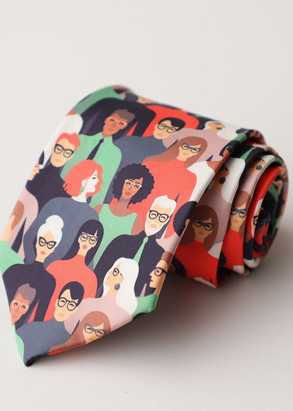 Silk Print Tie