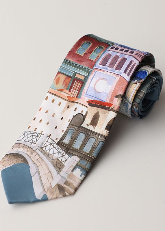 Silk Print Tie