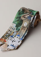 Silk Print Tie