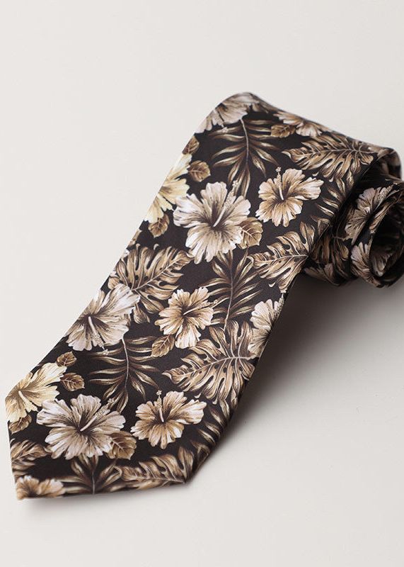 Silk Print Tie