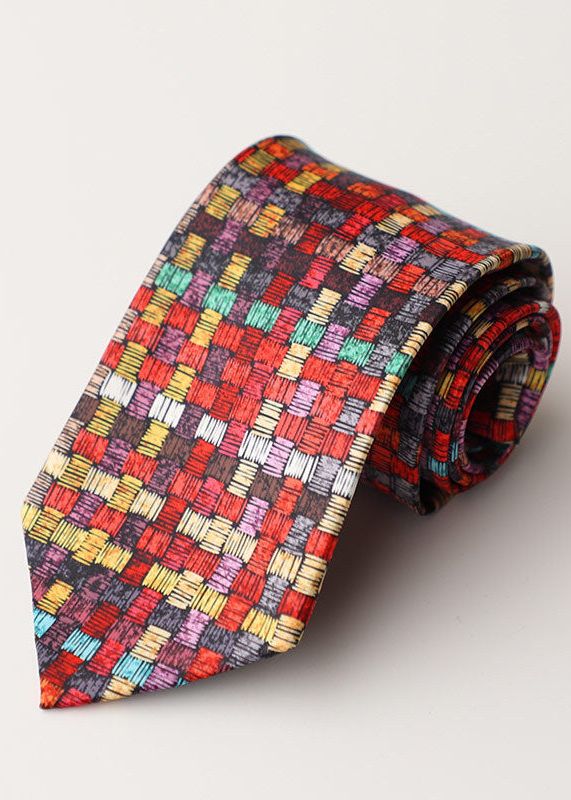 Silk Print Tie