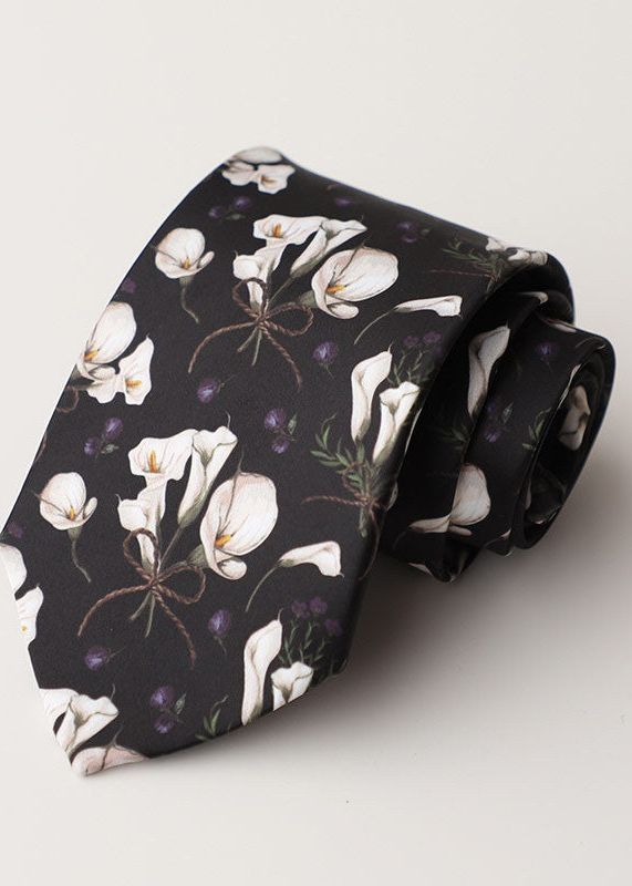 Silk Print Tie
