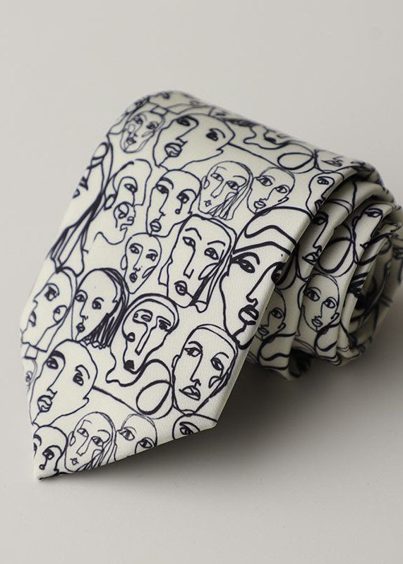 Silk Print Tie