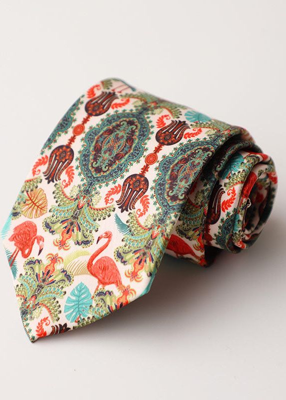 Silk Print Tie