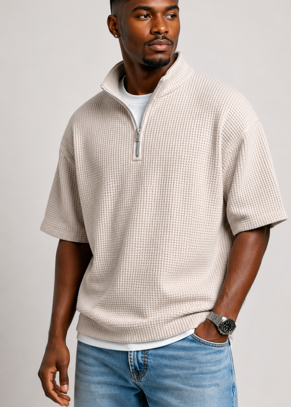 Cannes Waffle Polo