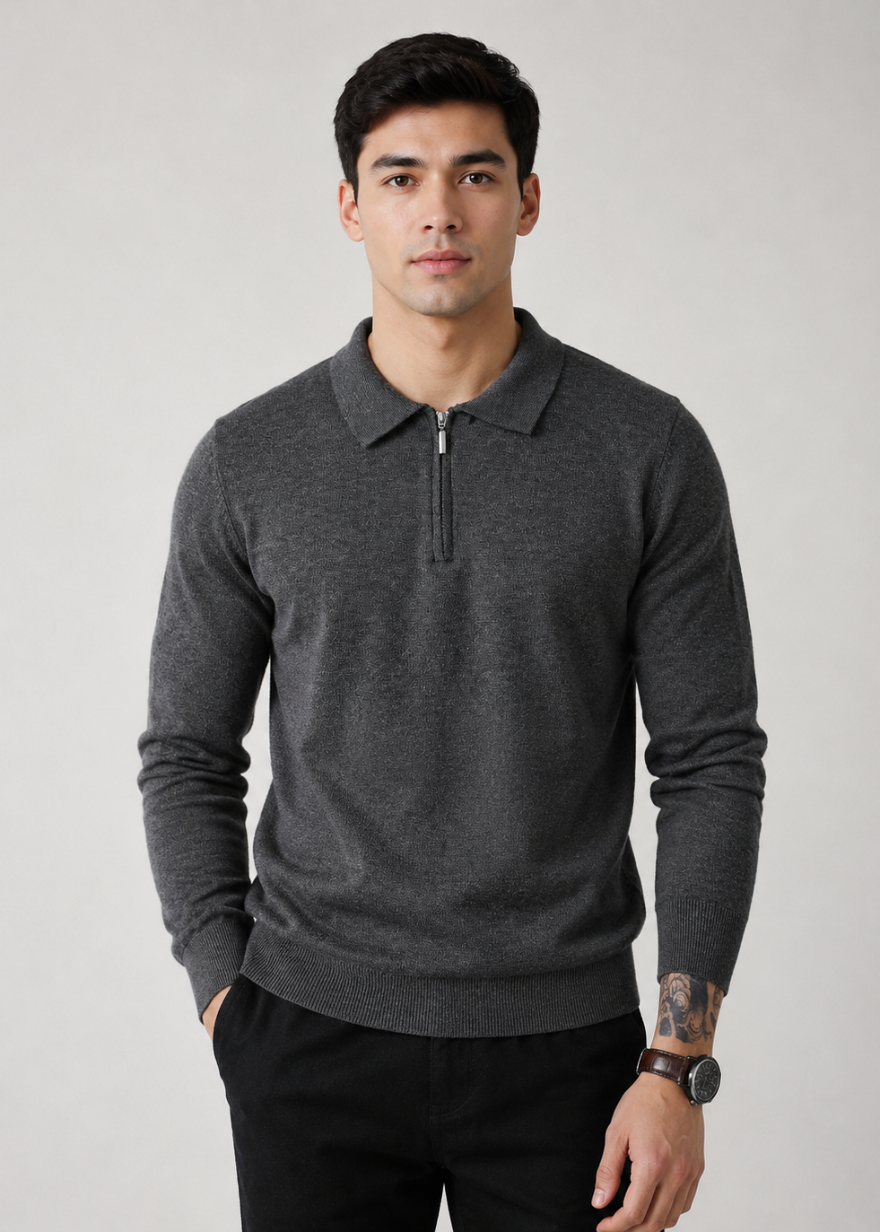 Kensington Half-Zip Polo