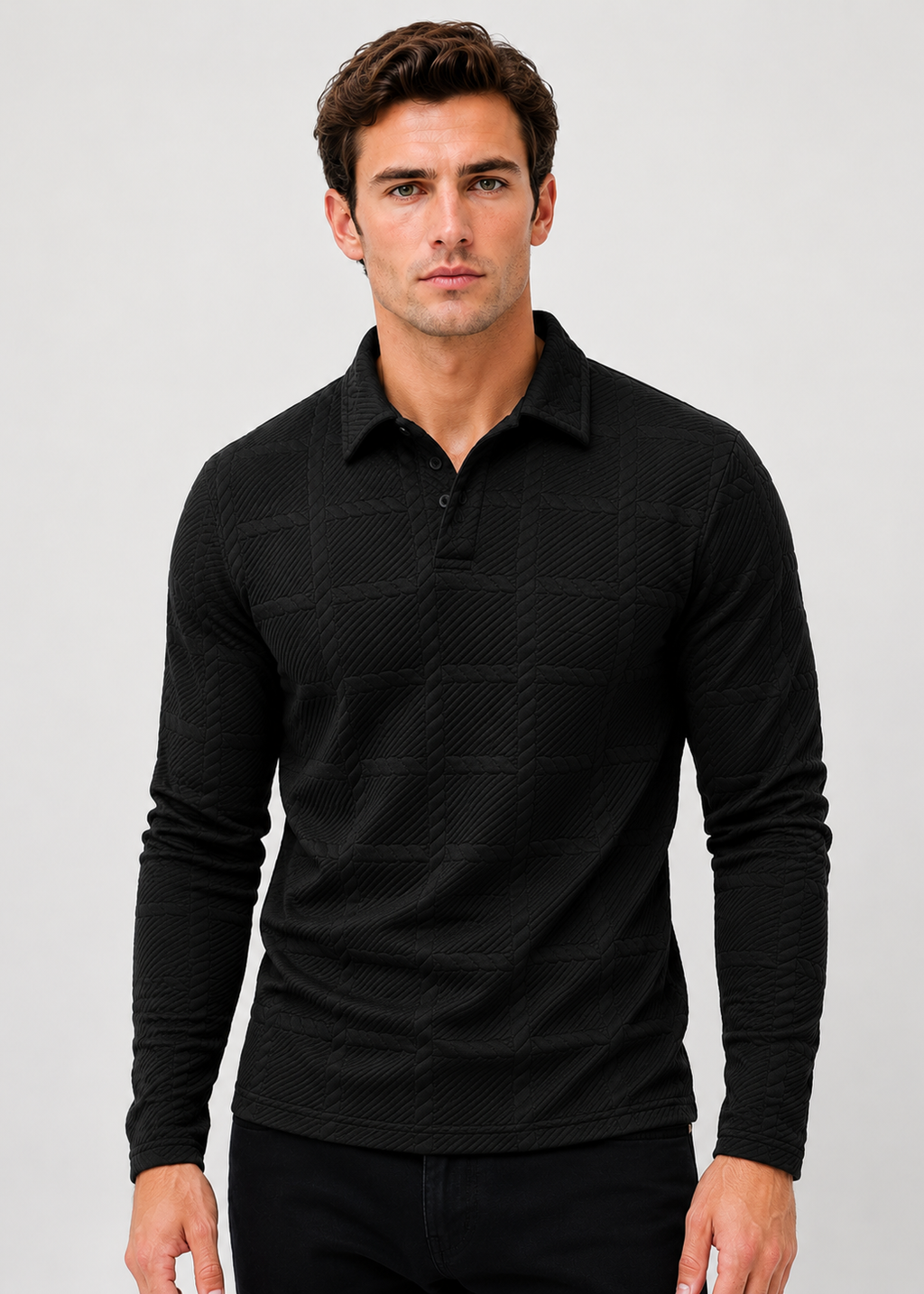 Savile Button Polo