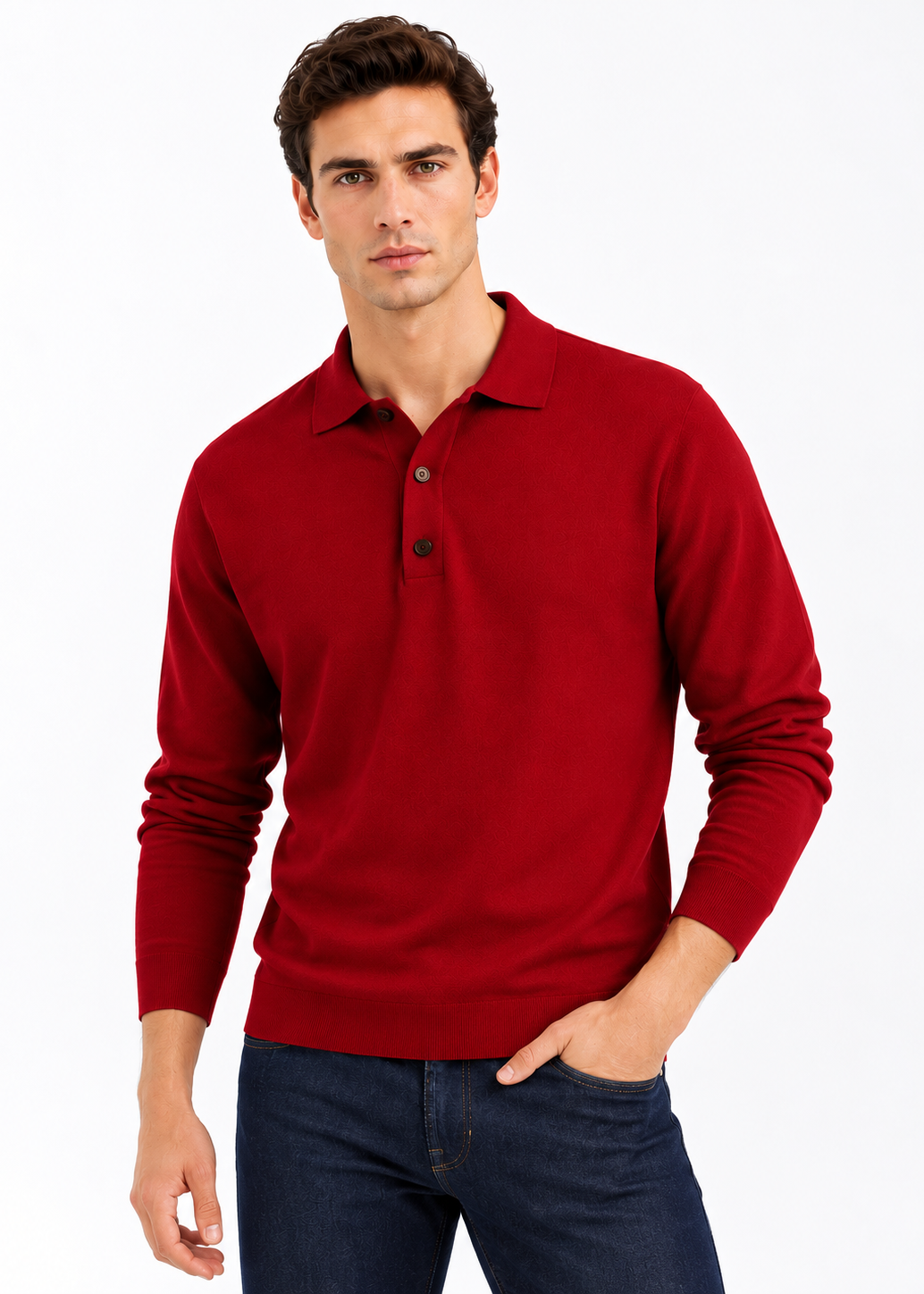 Zion V-Neck Polo