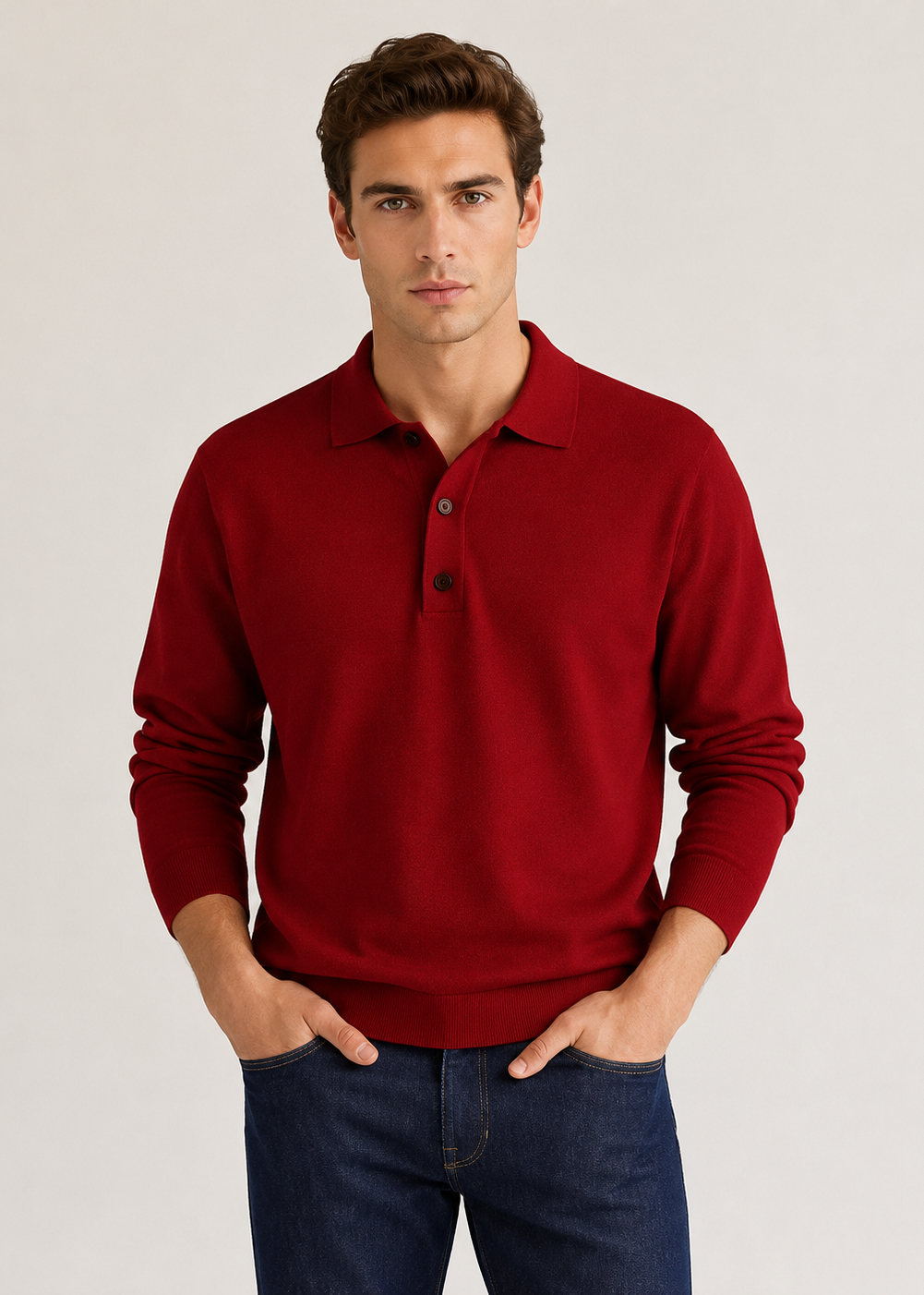 Zion V-Neck Polo