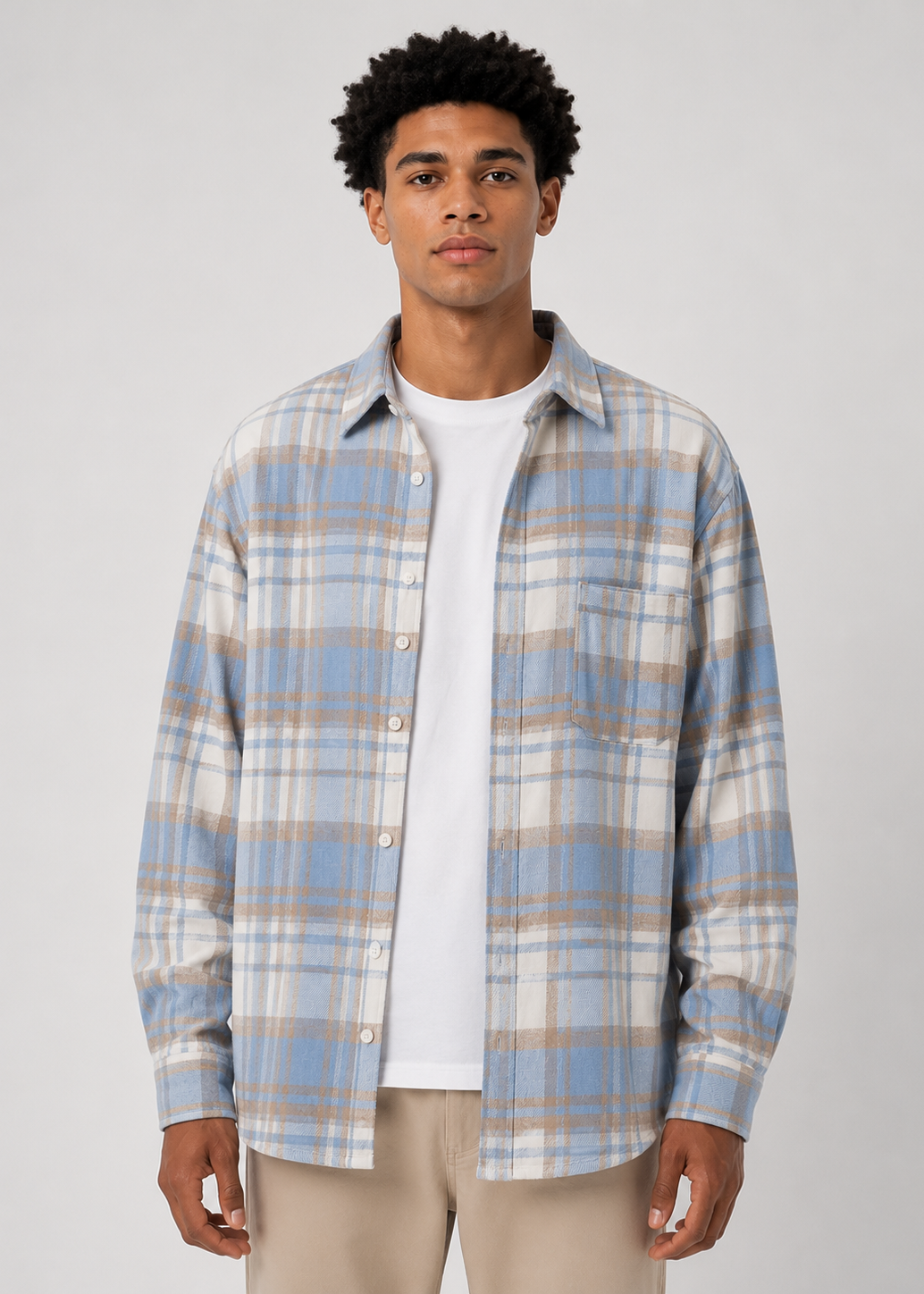 Woolen Plaid Shirt