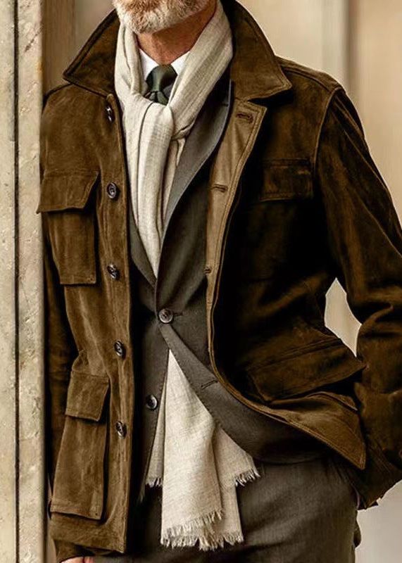 Cannes Cowhide Trench
