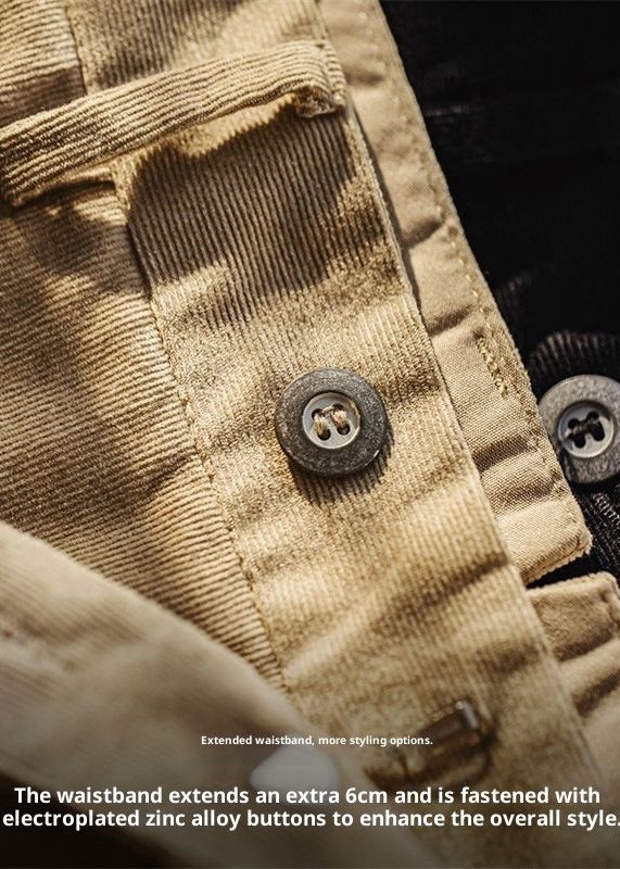 Monaco Straight Corduroy