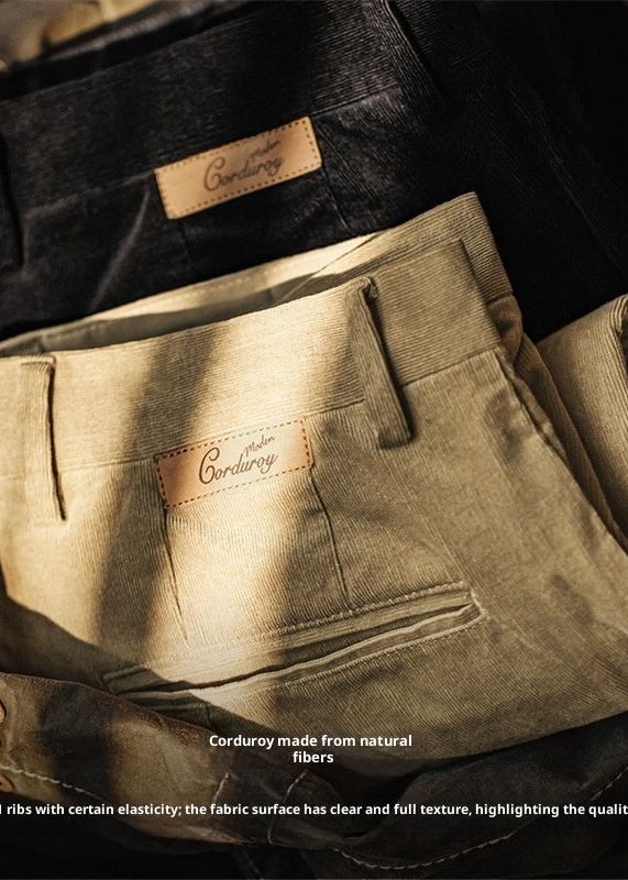 Monaco Straight Corduroy