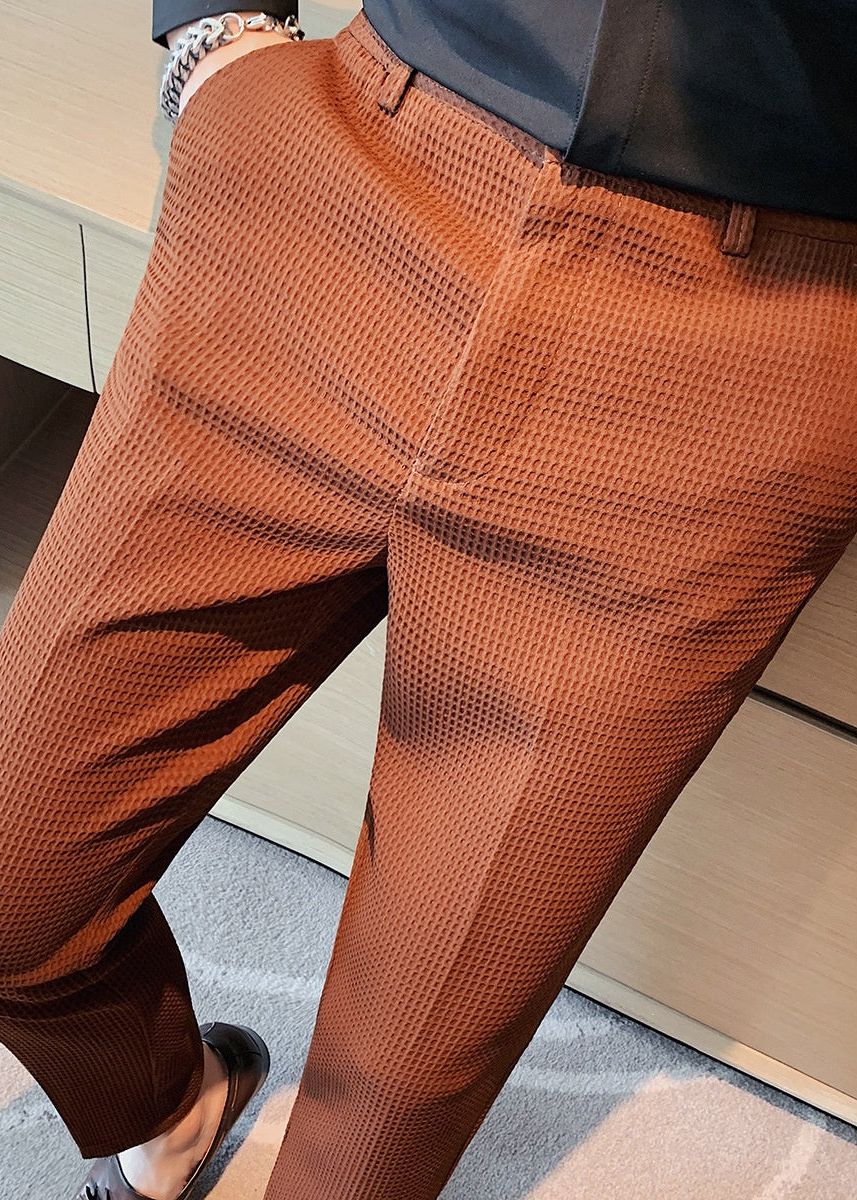 Zion Check Trouser