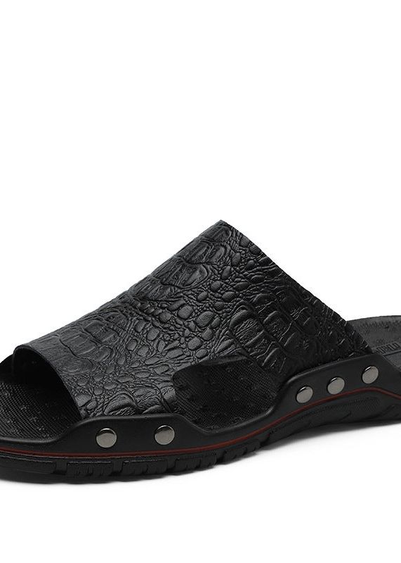 Summer Slippers Men's All-match Men's Casual Beach Shoes 47 48 Cross-border Plus Size Sandals Men