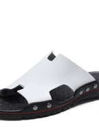 Summer Slippers Men's All-match Men's Casual Beach Shoes 47 48 Cross-border Plus Size Sandals Men