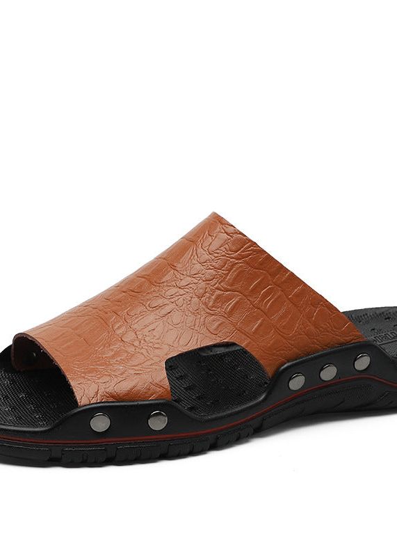Summer Slippers Men's All-match Men's Casual Beach Shoes 47 48 Cross-border Plus Size Sandals Men