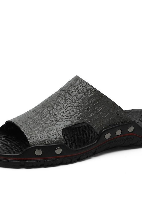 Summer Slippers Men's All-match Men's Casual Beach Shoes 47 48 Cross-border Plus Size Sandals Men