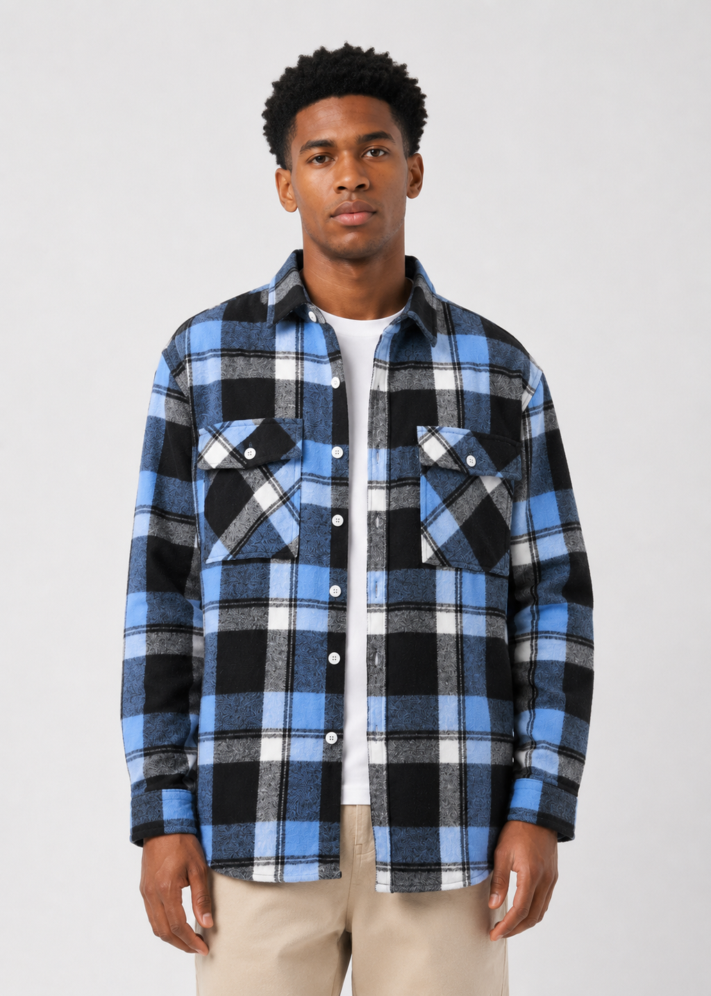Brushed Plaid Shirt