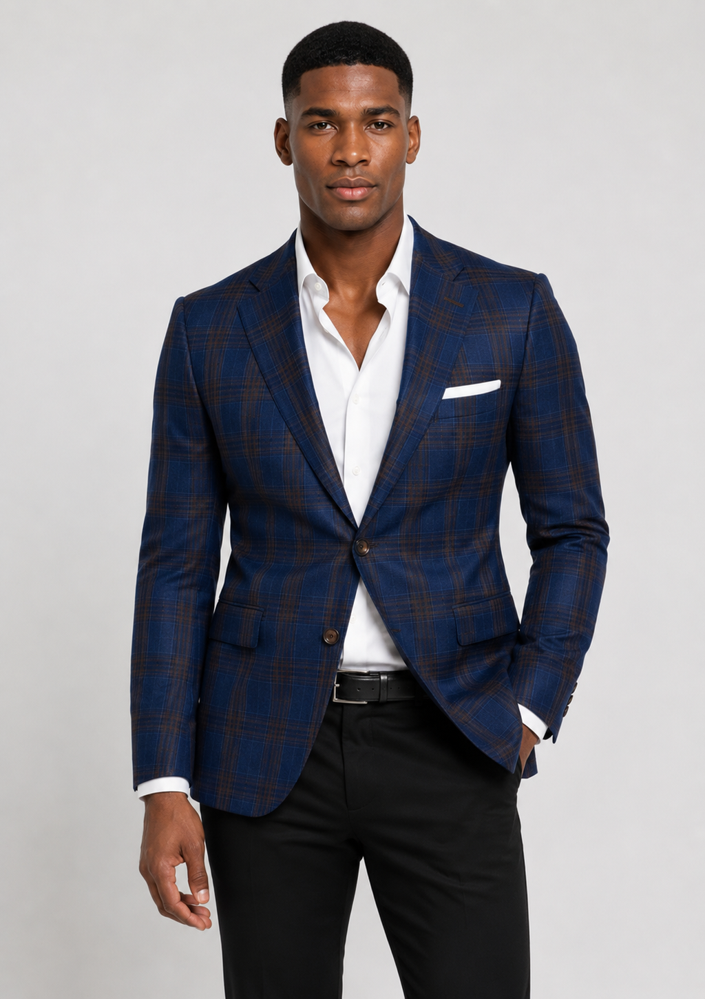 Plaid Blazer