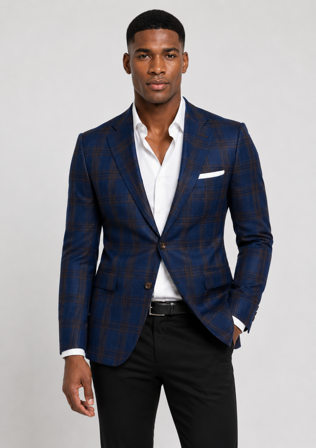 Plaid Blazer